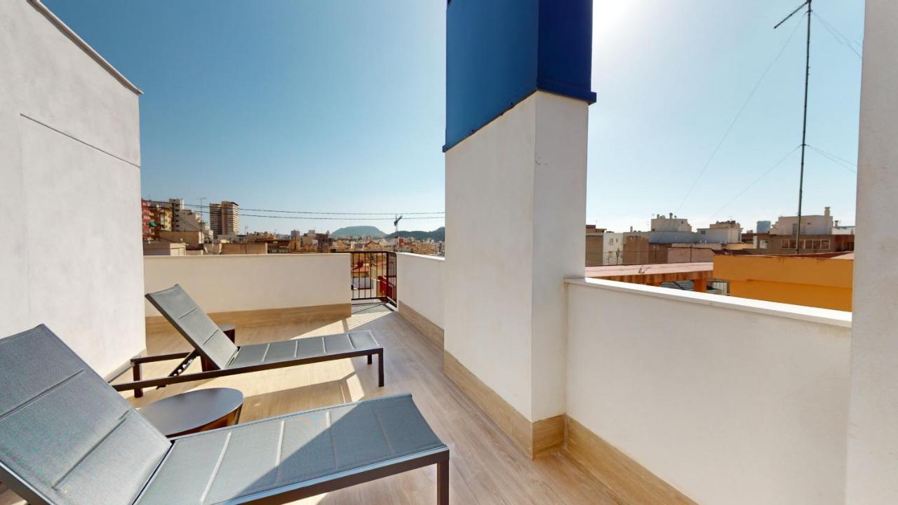 Apartamento Alicante Colorful Penthouse Center 5C Exterior foto