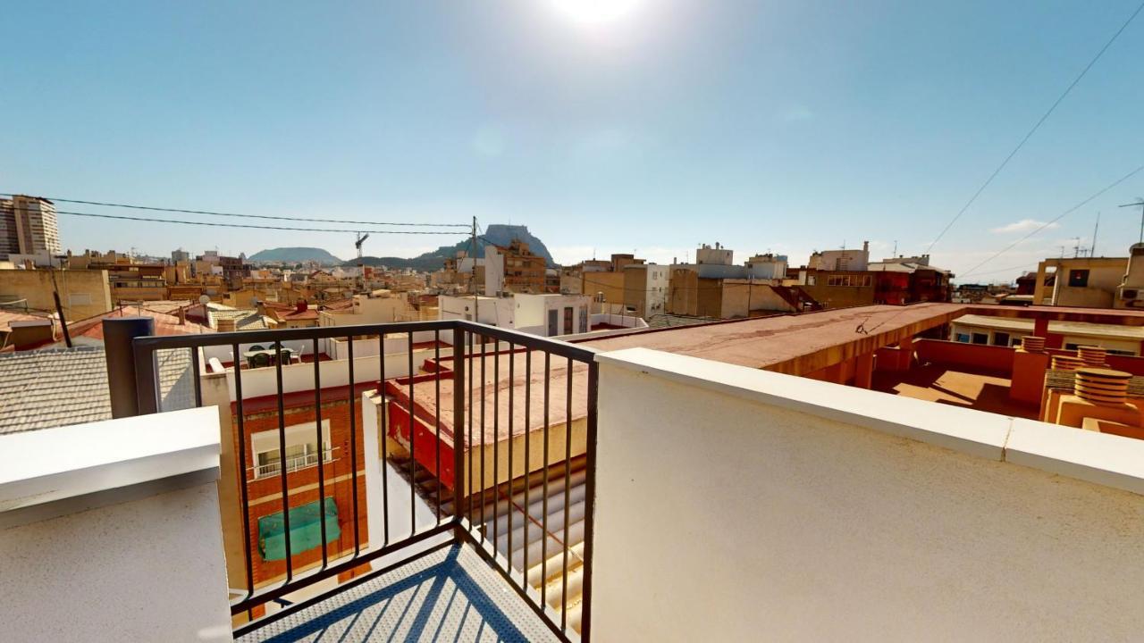 Apartamento Alicante Colorful Penthouse Center 5C Exterior foto
